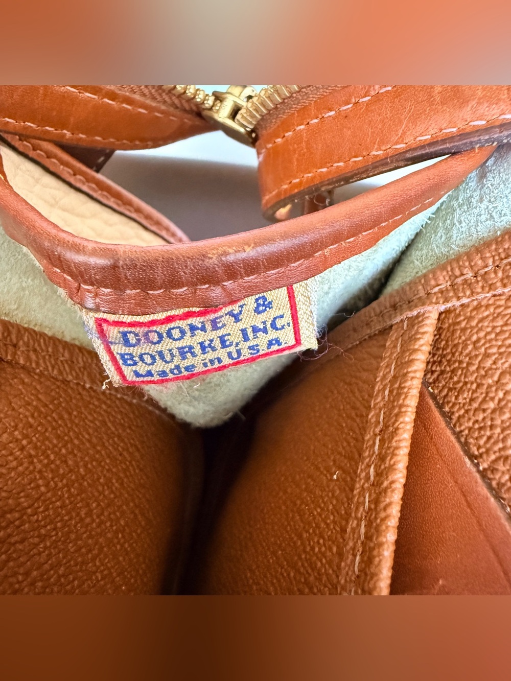 Dooney & Bourke All-Weather Leather Carpet Shoulder Bag - Picture 10 of 11